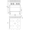 Indukčný varič – 20 kW, 4 varné zóny - Image 3