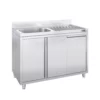 Skrinka pod umývadlo – 1200x600mm, odpadový box, ľavé umývadlo - Image 3
