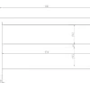 Nerezový pracovný pult premium – 1600x600mm, so základnou a medzipoličkou - Image 6
