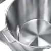Odpadkový kôš, rolovací kontajner, 50L, nerez - Image 3