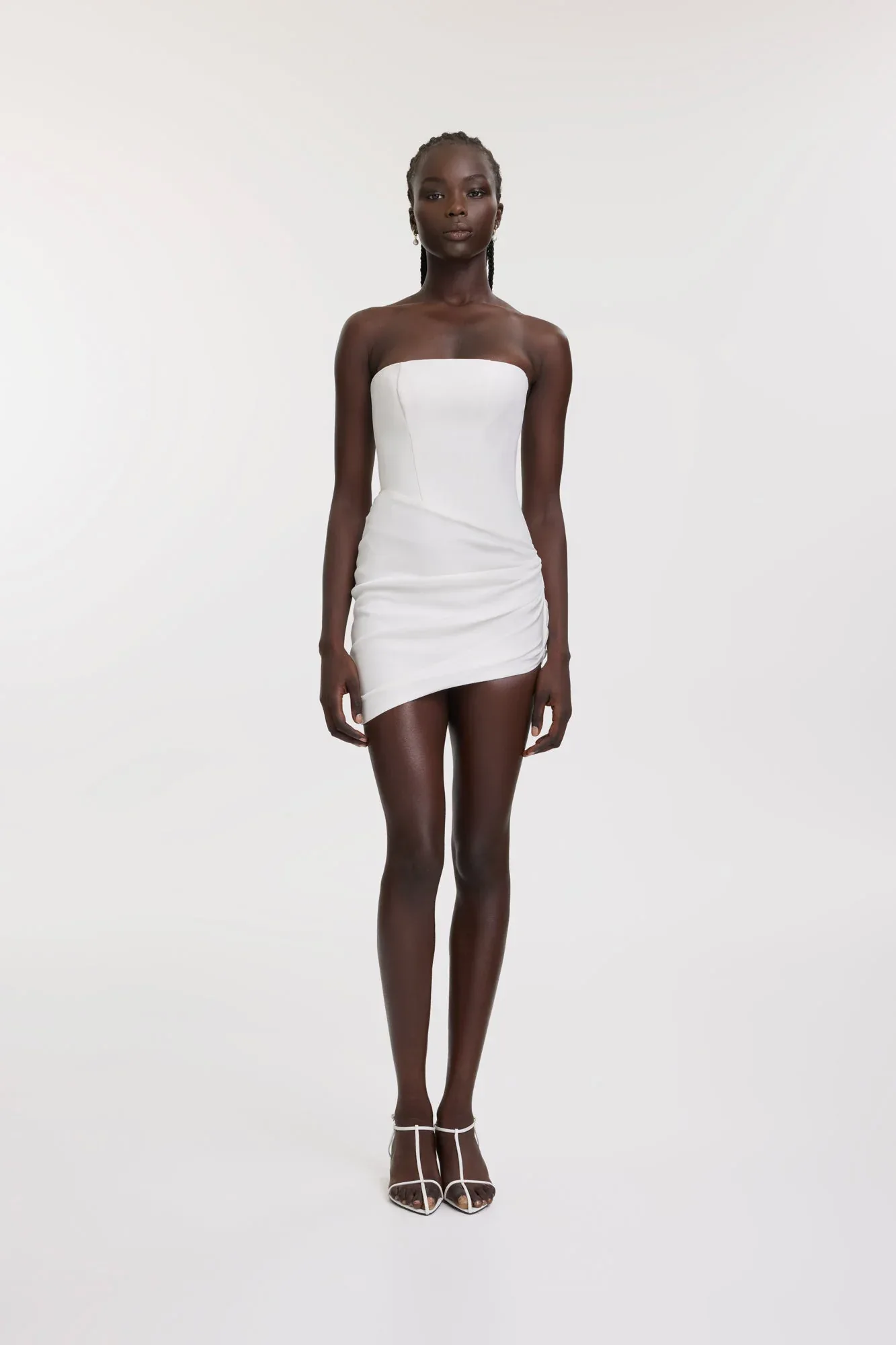 Chosen by KYHA "Orleans mini dress" Size 10-12 | Ghost Orchid Bride