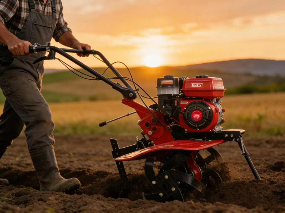 Gasoline Power Tiller