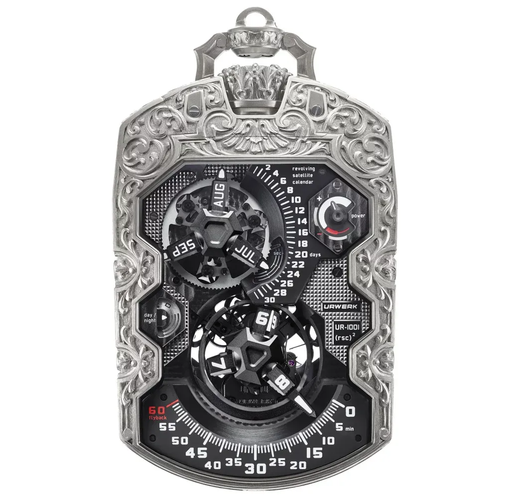 URWERK UR 1001 Amadeus Turns a Millennium of Time Into a Titanium Masterpiece
