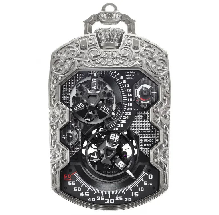URWERK UR 1001 Amadeus Turns a Millennium of Time Into a Titanium Masterpiece