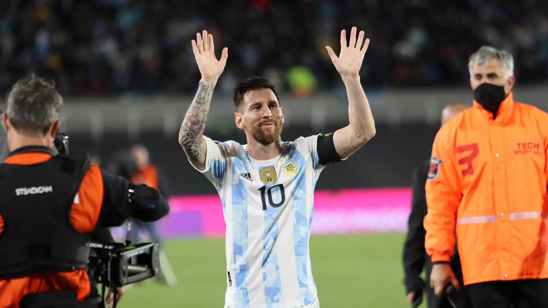 Messi Wears Patek Philippe’s 50th-Anniversary Nautilus 5810G for His Argentina Farewell
