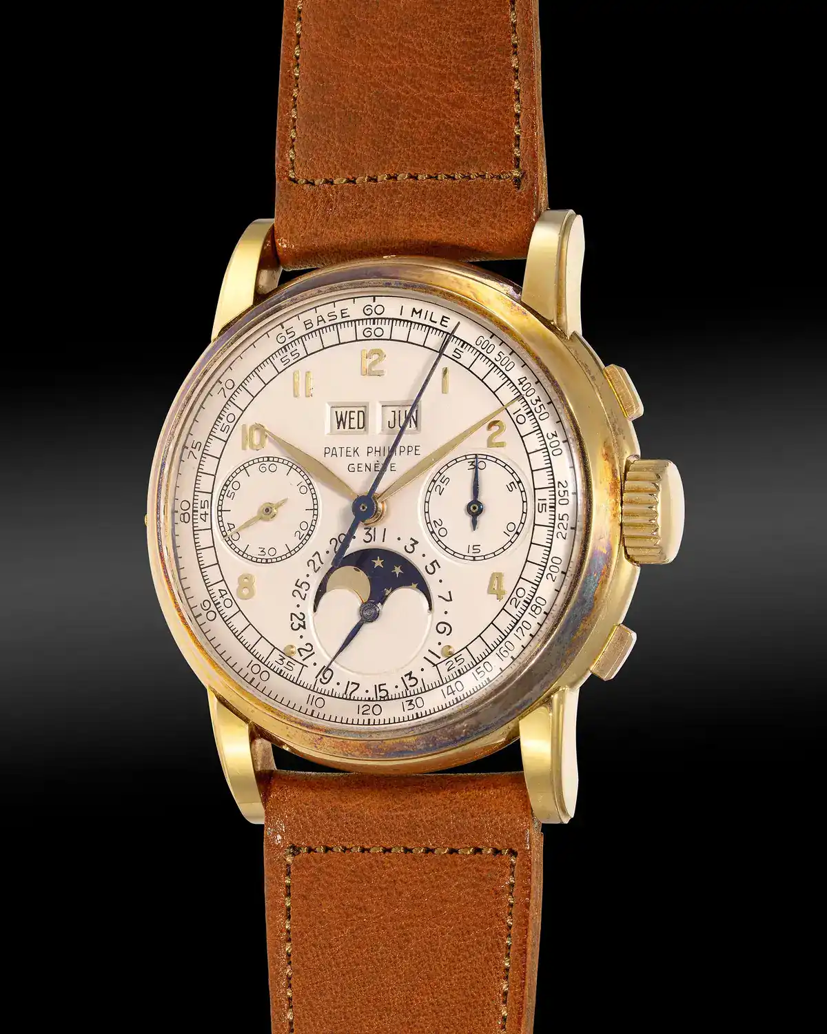 November 2026 watch auctions: Patek Philippe Ref. 2499 First Series perpetual calendar chronograph in yellow gold, Phillips Hong Kong