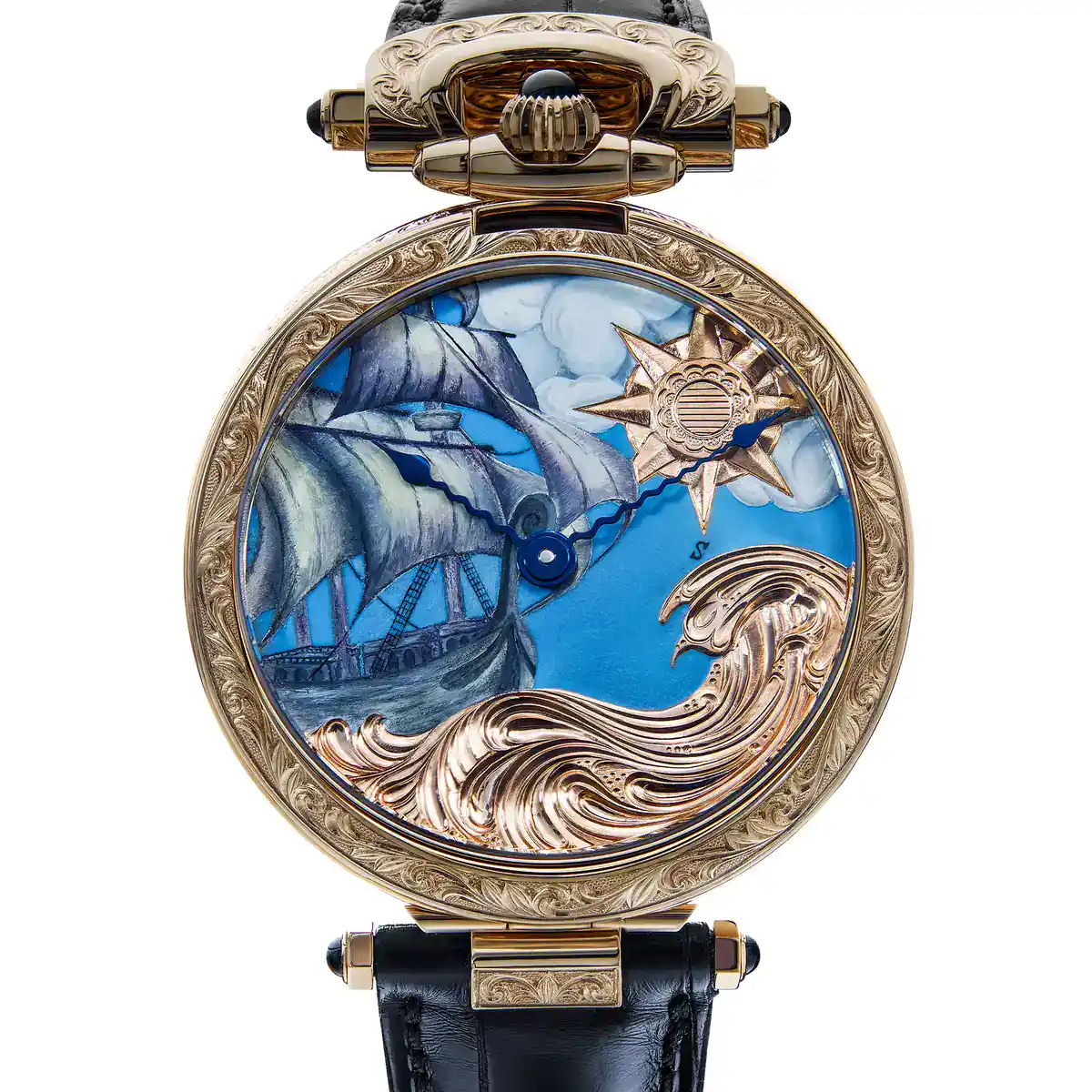 Métiers d'art watches: Bovet 1822 Monsieur Bovet Tribute to Edouard Bovet, a GPHG 2026 Artistic Crafts finalist