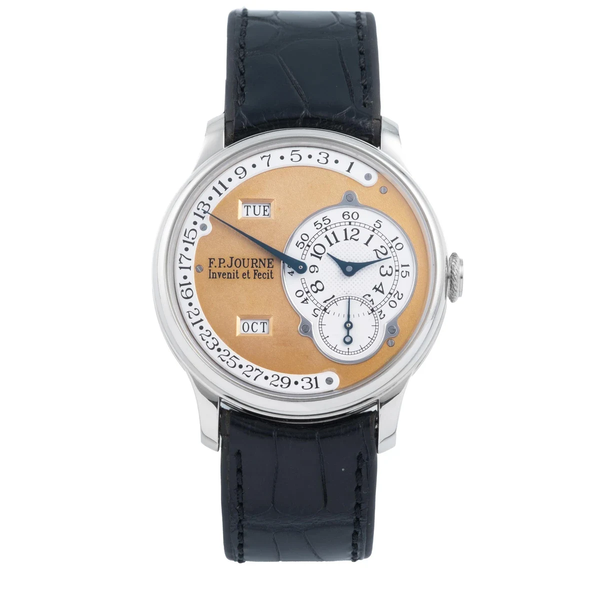 F.P. Journe Antiquorum New York: Octa Calendrier Ref. Q in platinum, lot 157