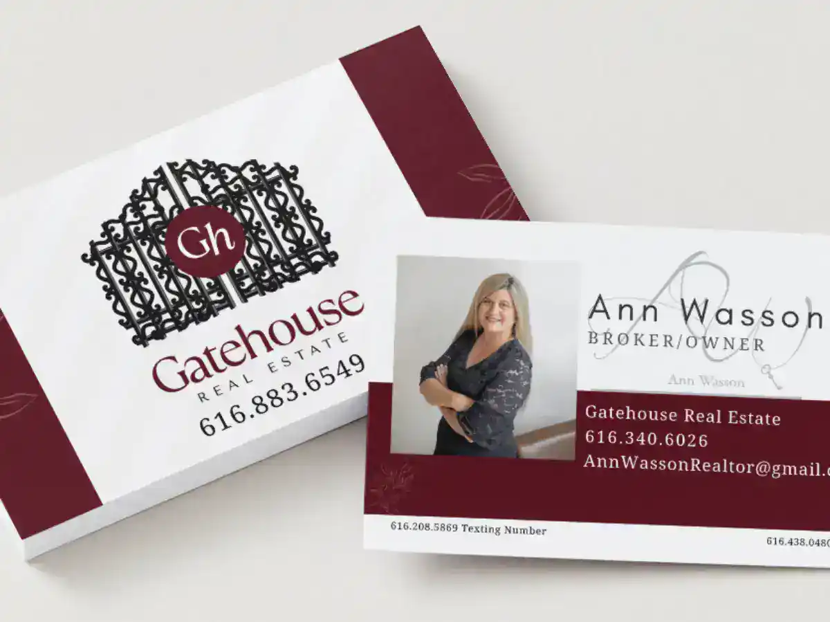 Business card featuring Handicap Sign Inc. logo and contact info.