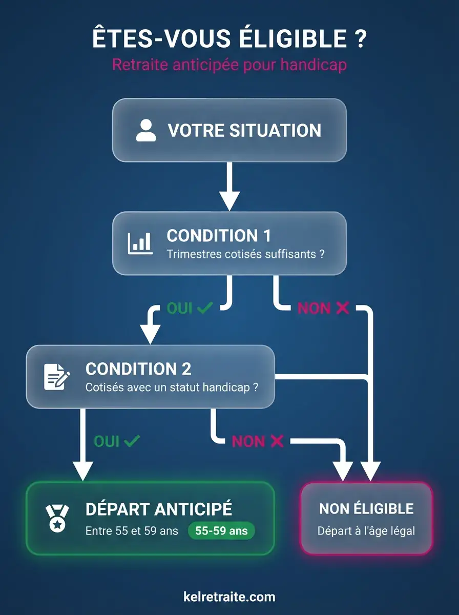 Départ anticipé pour handicap