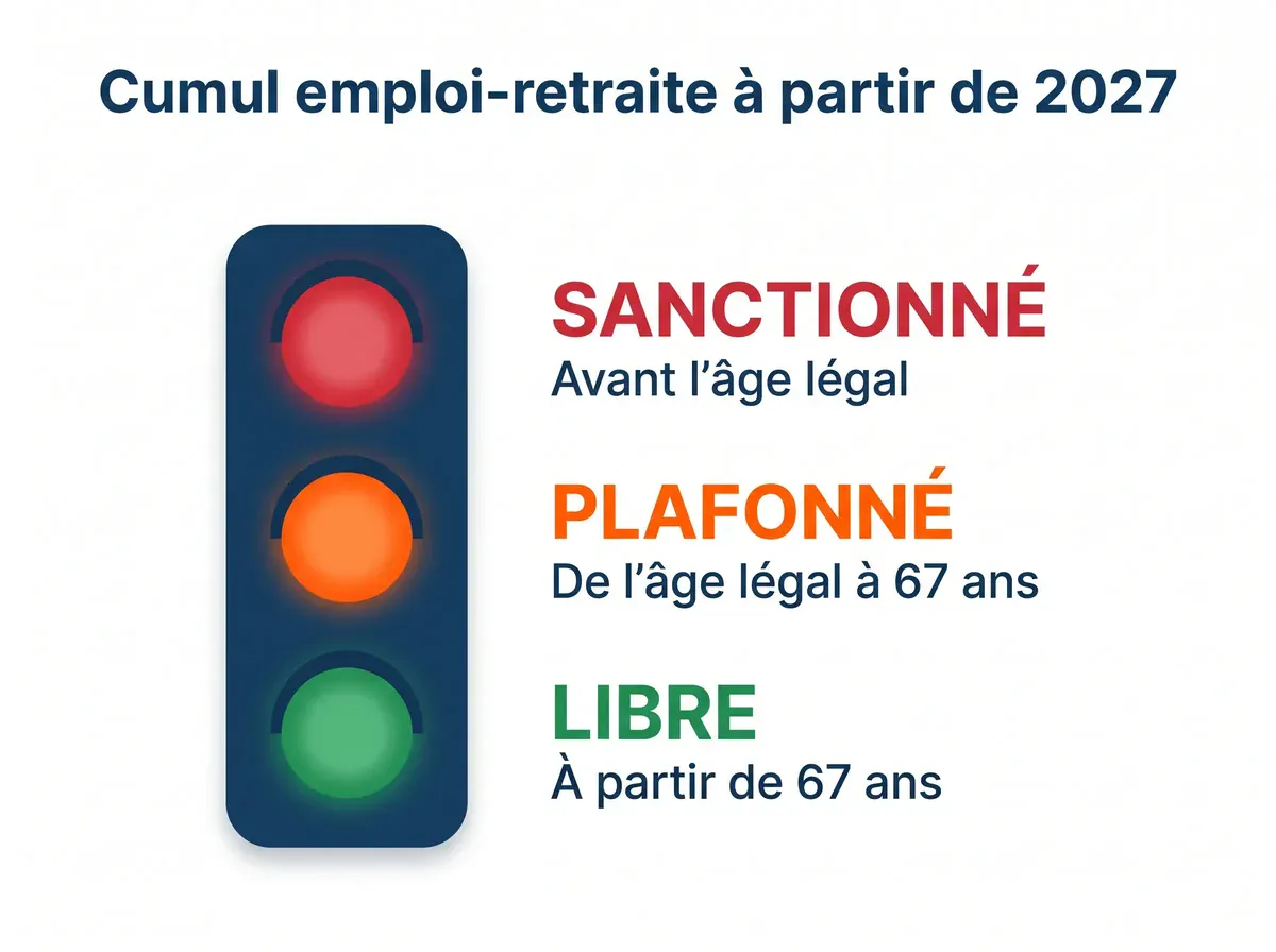 Trois types de cumul emploi retraite