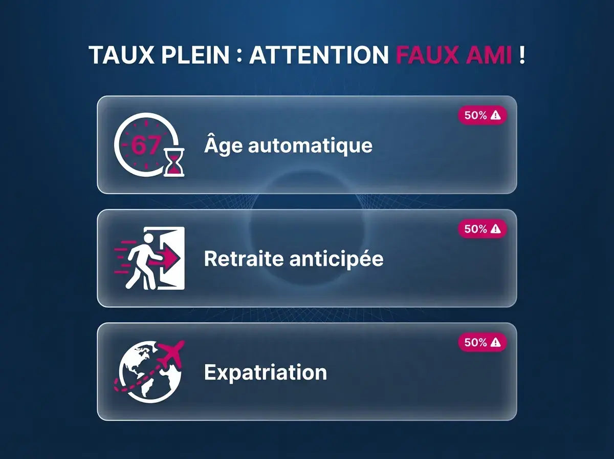 Attention au taux plein