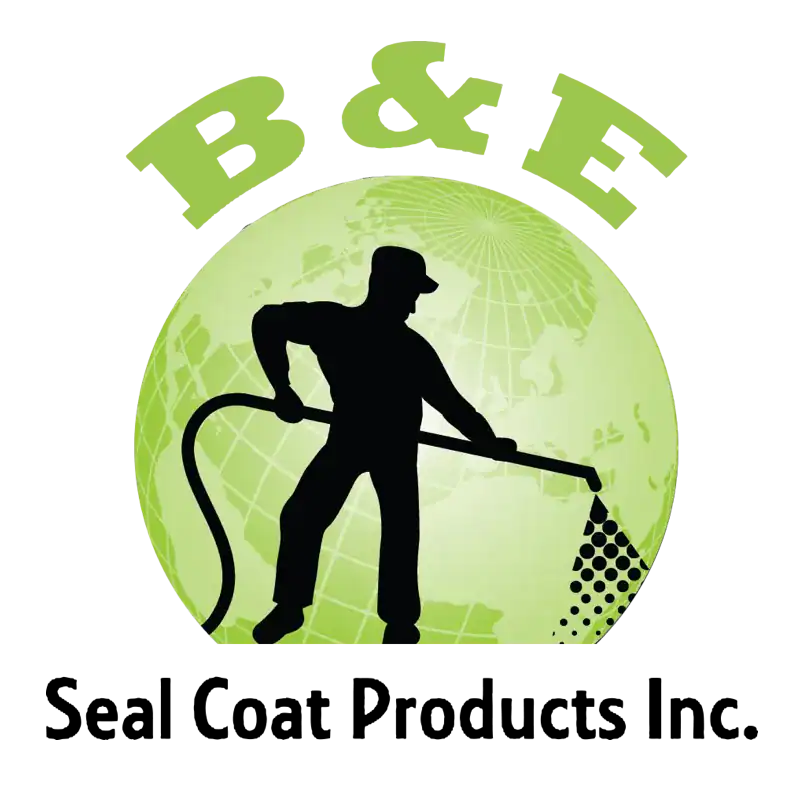 b and e seal coat globe logo black.png