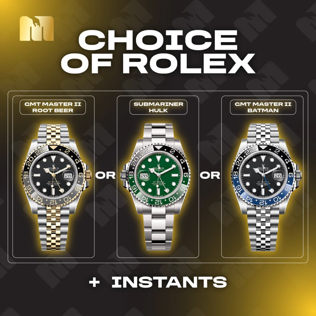 Choice of Rolex + £42k Instant Wins #1