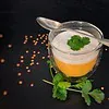 Un velouté de carottes aux saveurs thaï et sa chantilly moelleuse coco