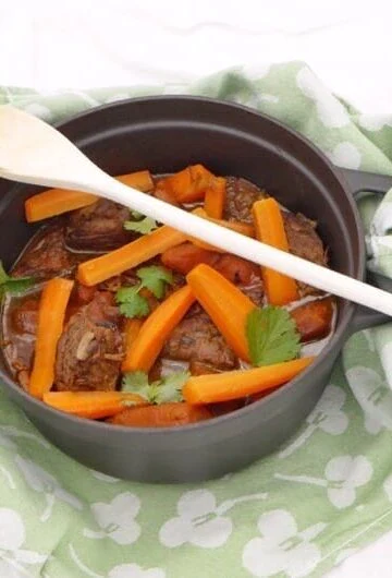 un boeuf carottes pas si traditionnel... avec 5 ingrédients uniquement !