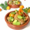 tajine d'agneau et kumquats confits, la photo du régal en sucré salé