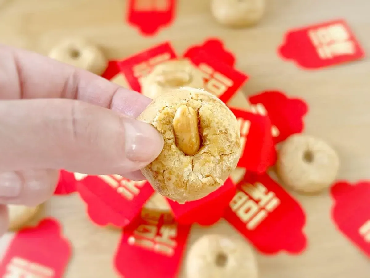 Délicieux biscuits cacahuète !