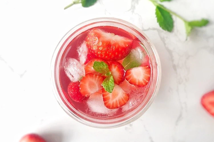 un mojito très fruité !