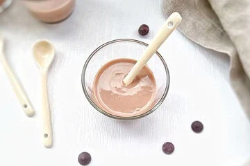 une crème dessert express au praliné si facile à faire