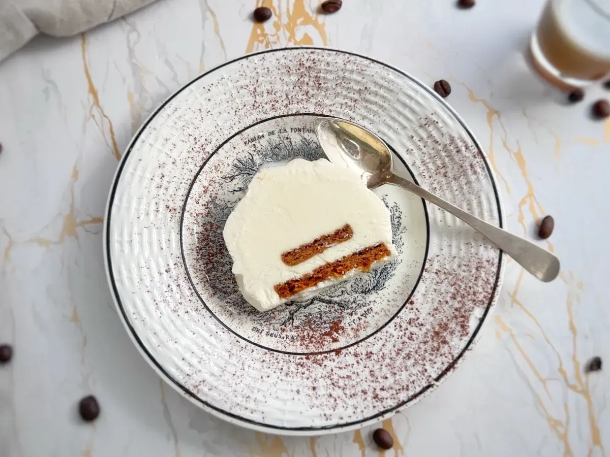 une glace tiramisu facile et inratable