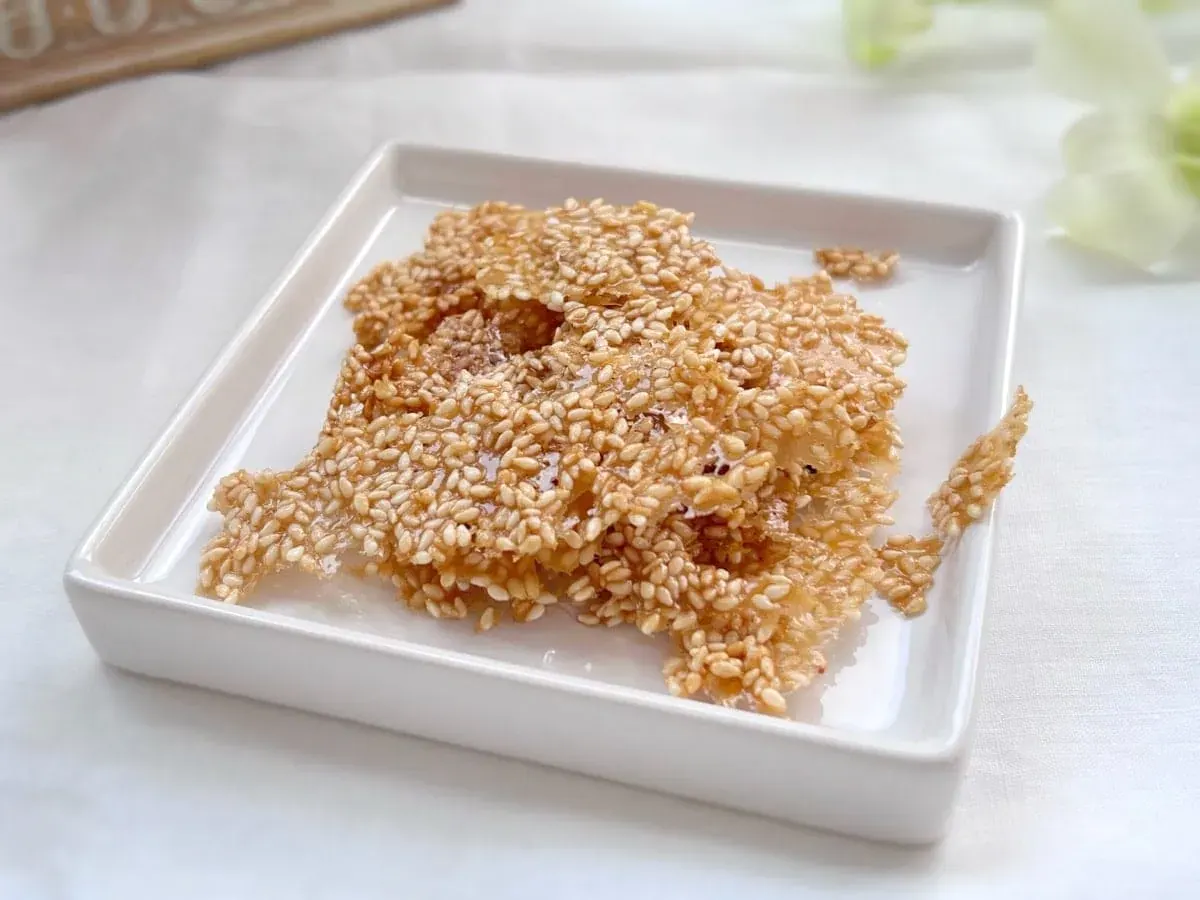 des gateaux sesame tout fins