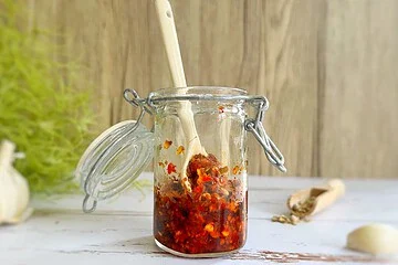 pâte de curry rouge prête à être cuisinée