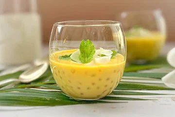 Des perles de tapioca coco et mangue, parfaites pour illustrer notre guide Asie et currys