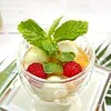 une salade de fruits très aromatique