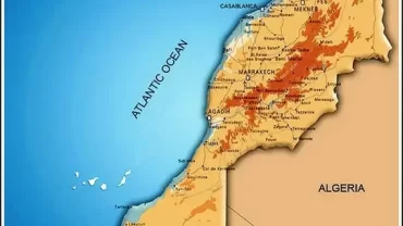 Map of Morocco