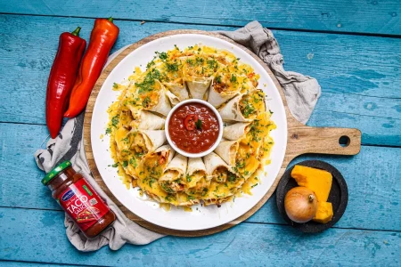 Blooming Quesadillas