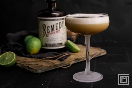 Rum Sour mit Remedy Rum