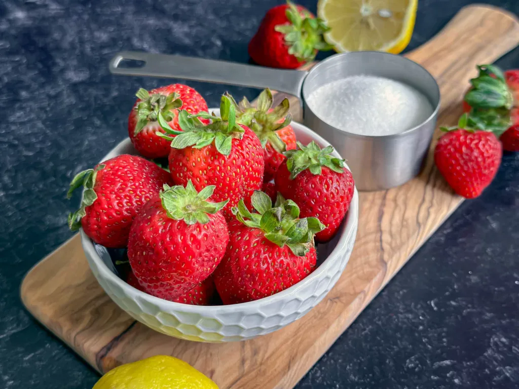 Quick & Easy Homemade Strawberry Simple Syrup Recipe