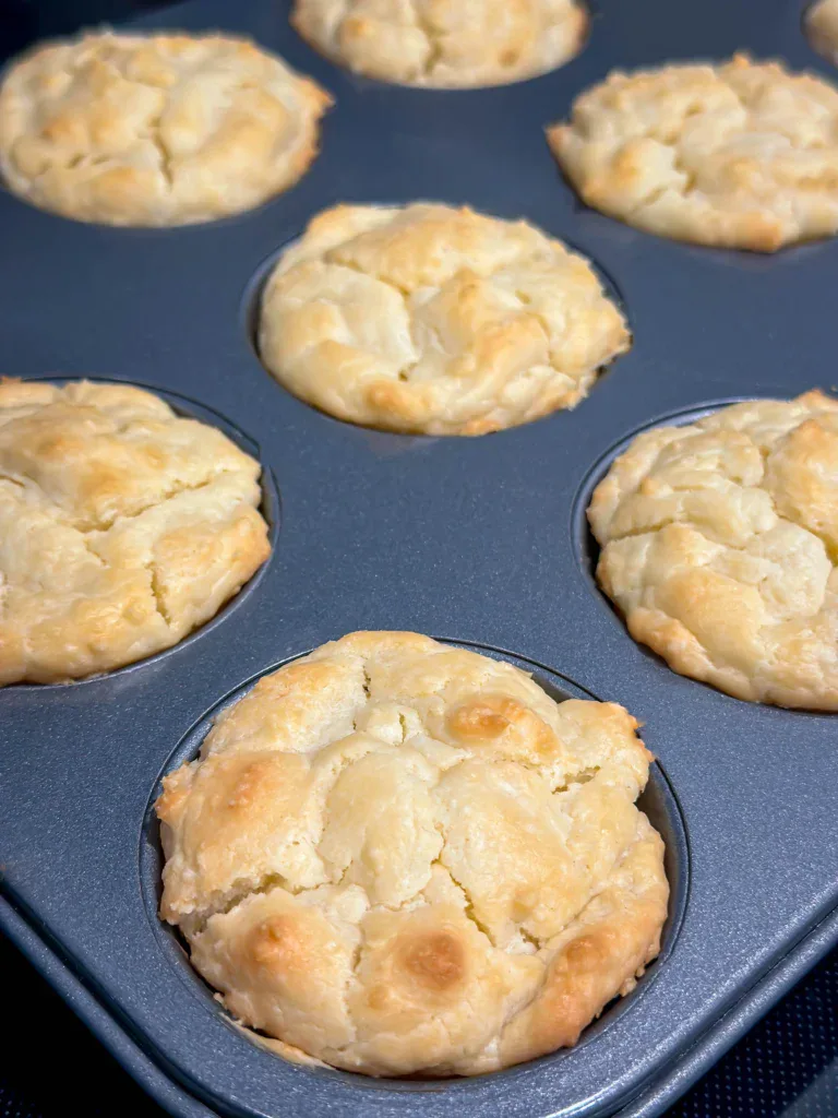 Simple 3-Ingredient Savory Sour Cream Muffins Recipe