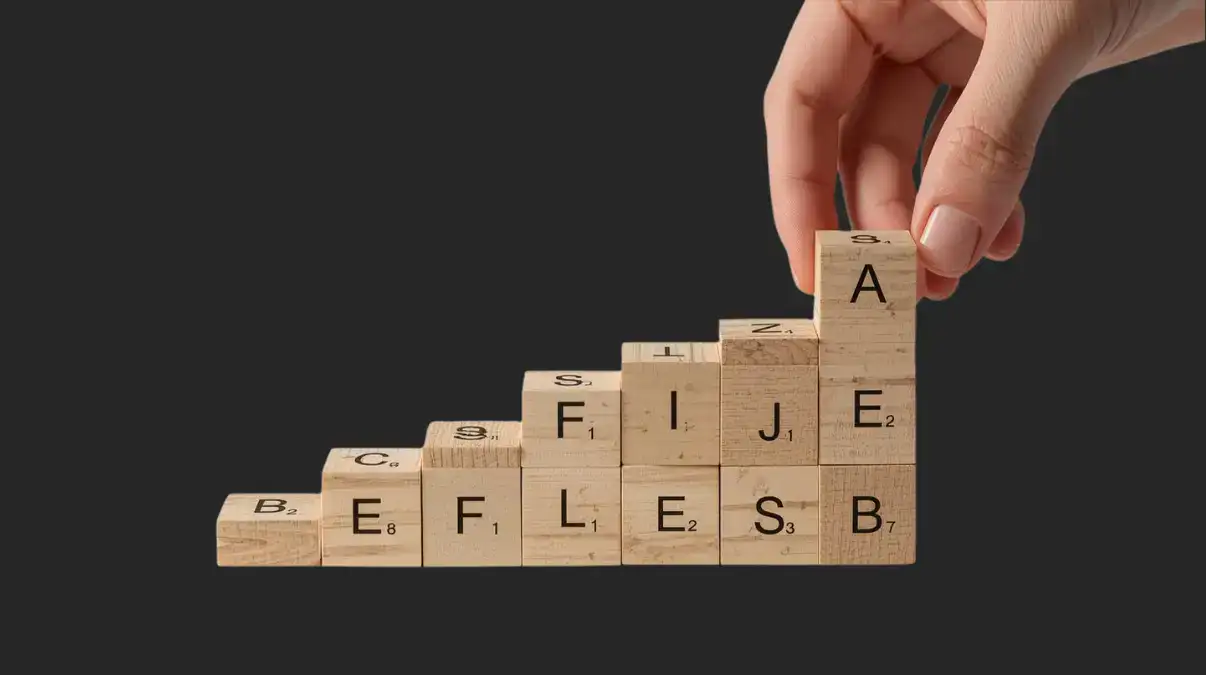 Execution discipline illustrated through structured step-by-step progress and consistent action