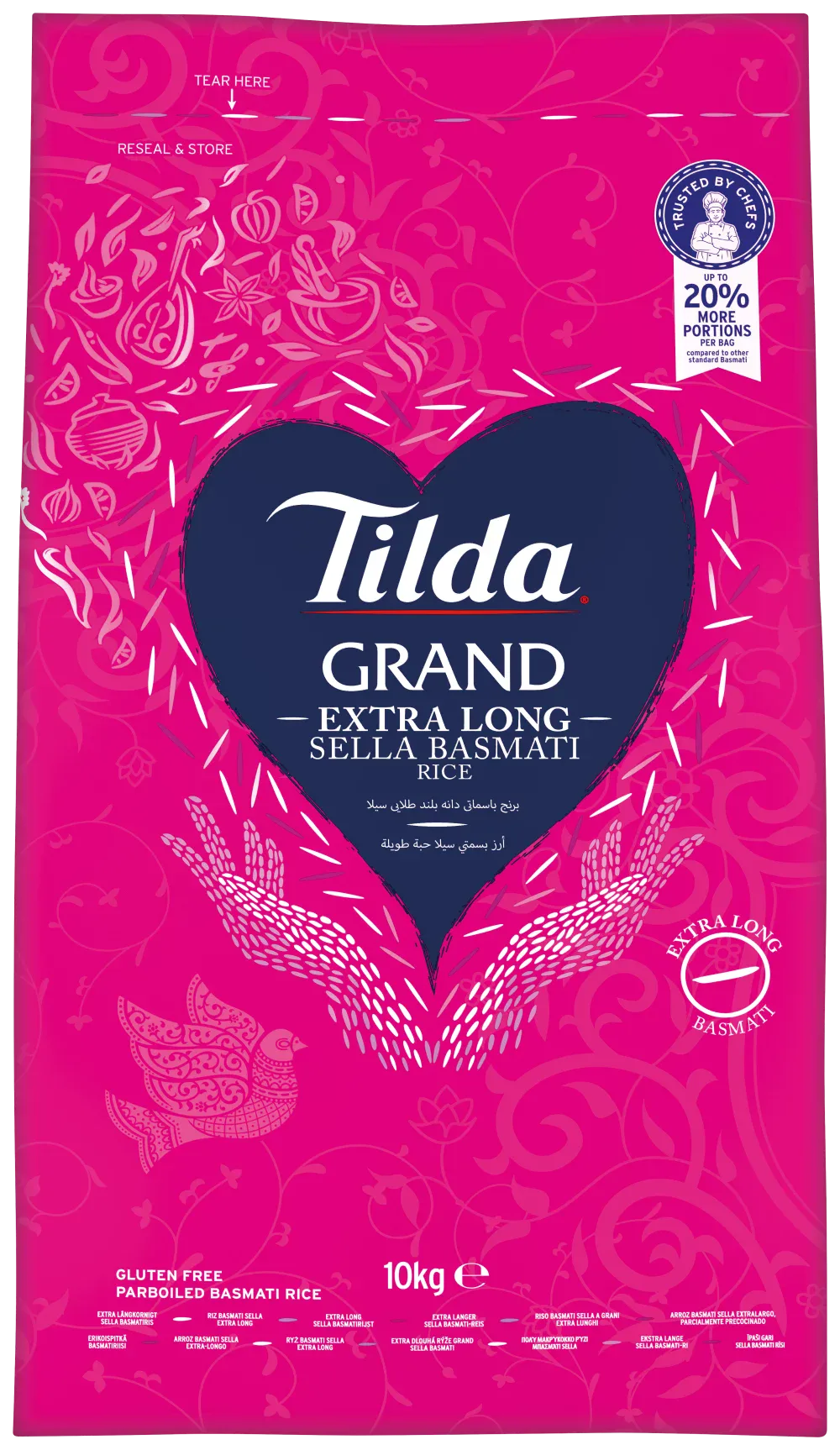 Tilda Grand Basmati Rice 10kg