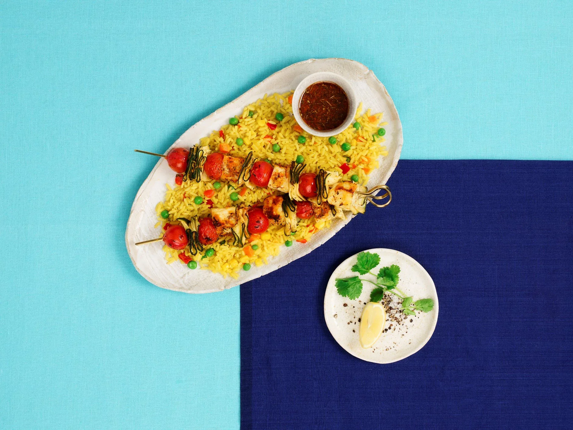 Tilda Golden Vegetable recipe_Skewers