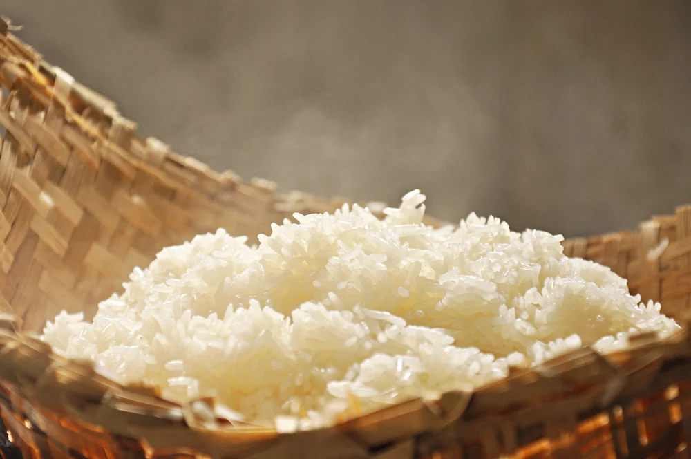 fluffy rice