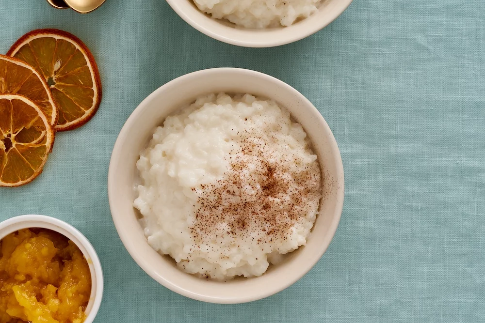cinnamon rice pudding