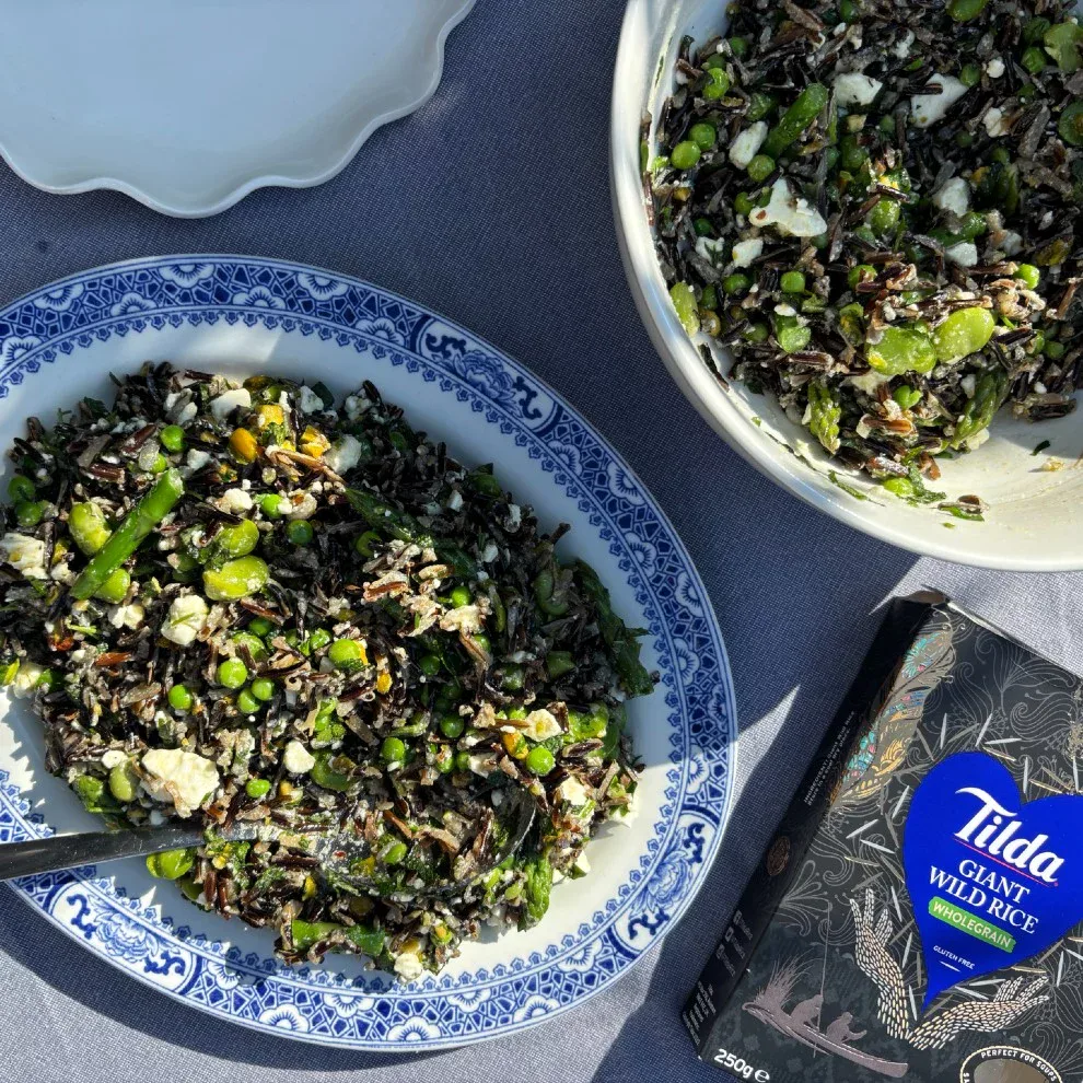 Wild rice salad