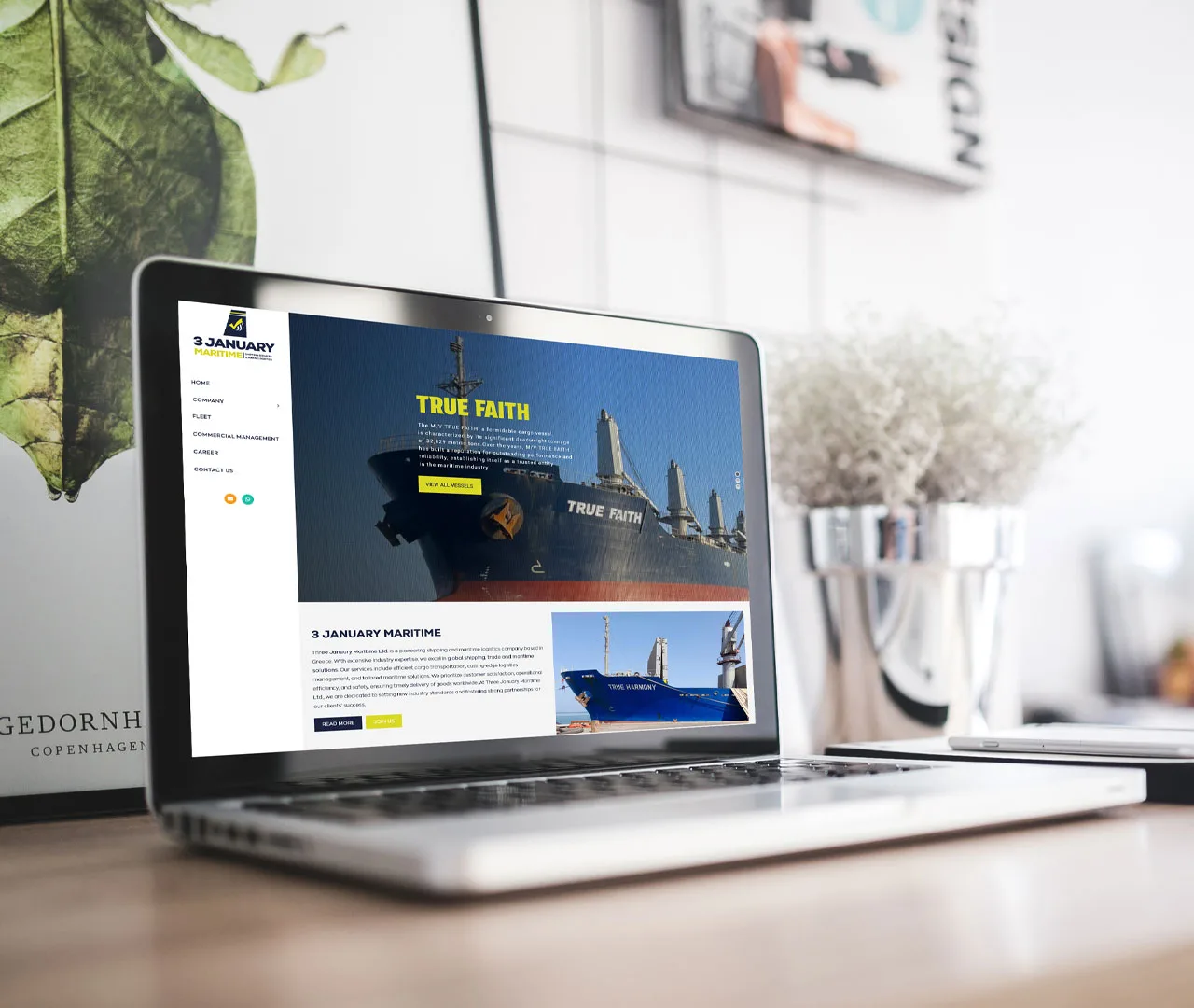 3January Maritime Corporate website