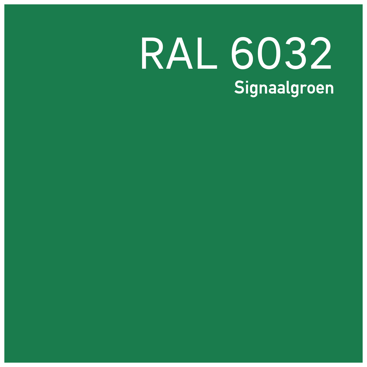 RAL 6032 Signaalgroen - Verfplaza