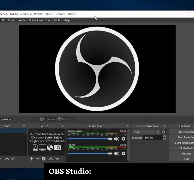 OBS Studio Best Free Screen Recorder Overall