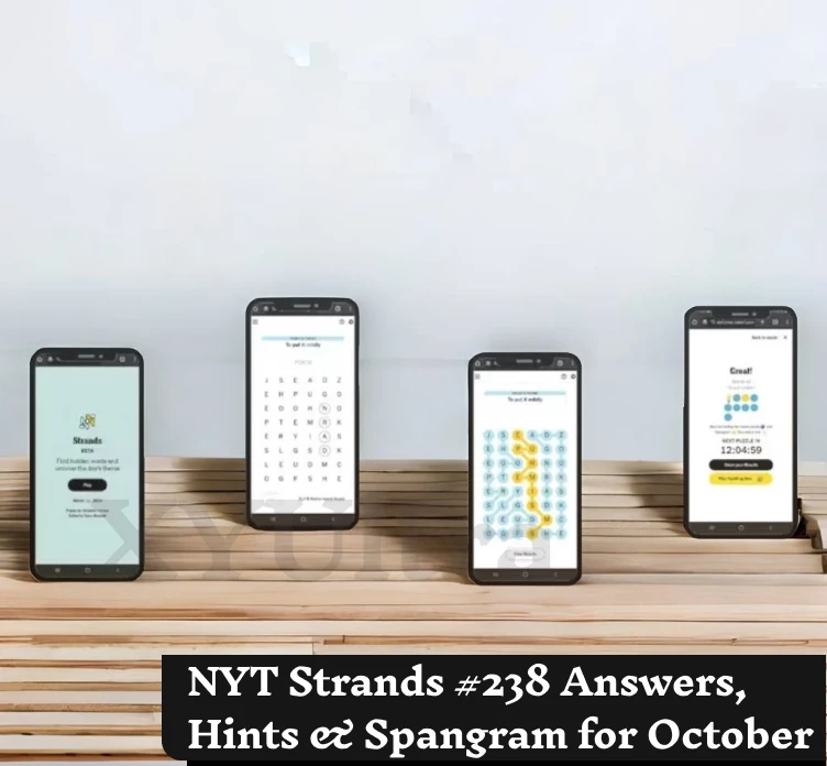 NYT Strands #238 Answers, Hints & Spangram for October 27 | Best of the Best Theme