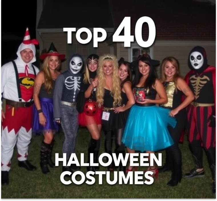 Top 40 Group Halloween Costumes for 2024