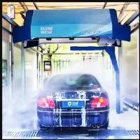 Touchless car wash machine