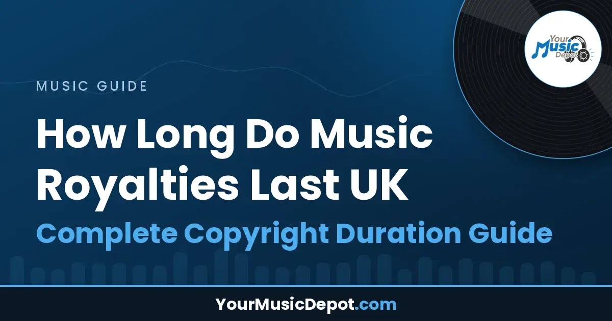 Read more about the article How Long Do Music Royalties Last UK – Complete Copyright Duration Guide 2025