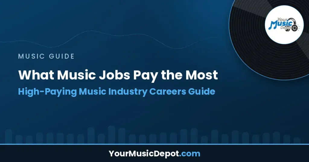 What Music Jobs Pay the Most - High-Paying Music Industry Careers Guide