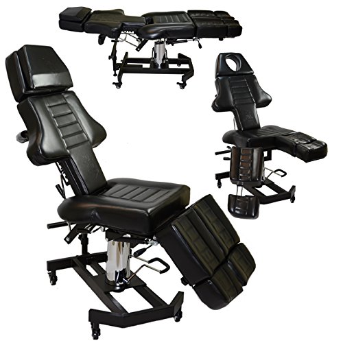 InkBed Hydraulic Client Tattoo Massage Bed Chair
