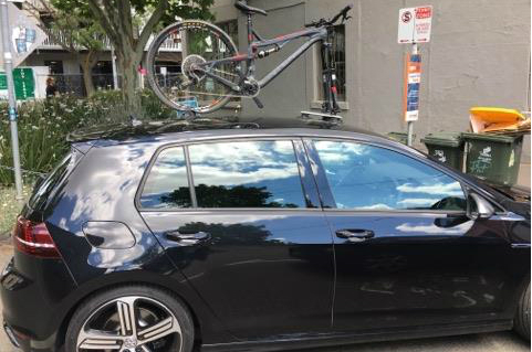 golf r bike rack
